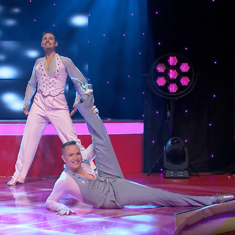 Damian und Marc beim Rosa Wölkchen 2025